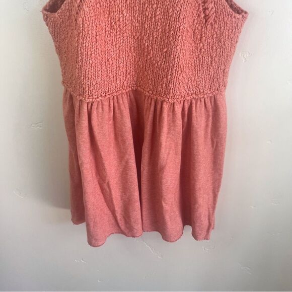 Free People Mountain View Boho Thick Knitted Wool Blend‎ Tunic Top Size Medium - Picture 7 of 8